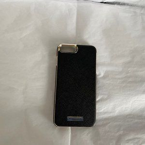 Kate Spade iPhone 7 Plus Case Black & Gold